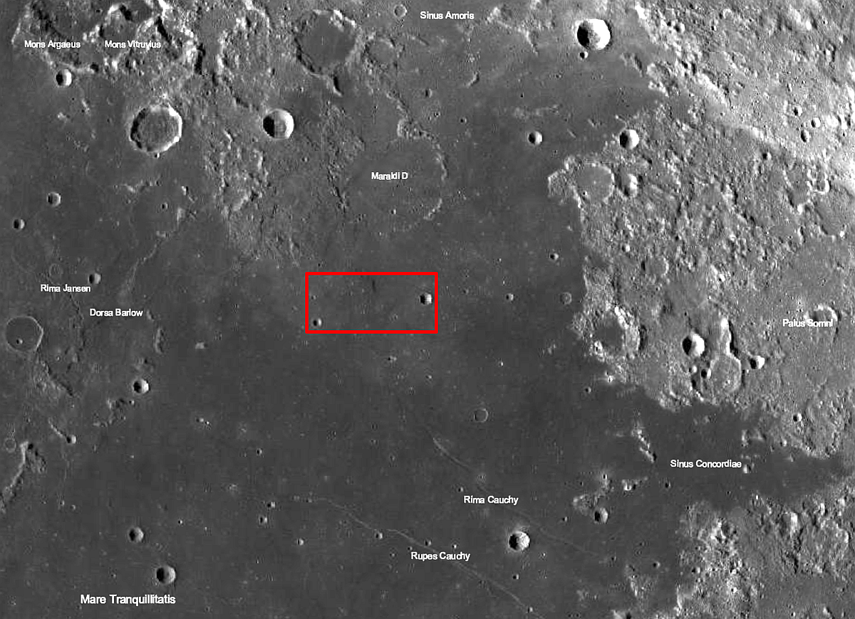 The Princess Craters District (Photomap)